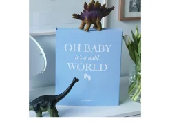 Album fotografico oh baby it's a wild worl blue Printworks