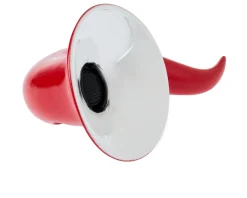 Amplificatore bluetooth pop korn rosso argento Selezione zanolli