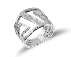 Anello archè argento con triangoli Selezione zanolli