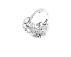 Anello luce argento con cubic zirconia Sovrani