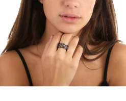 Anello my name is argento con zirconi Selezione zanolli