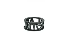 Anello my name is argento con zirconi Selezione zanolli