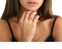 Anello my name is argento con zirconi Selezione zanolli