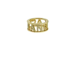Anello my name is argento con zirconi Selezione zanolli