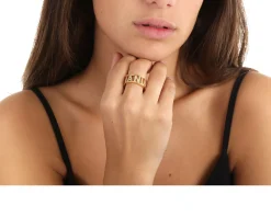Anello my name is argento con zirconi Selezione zanolli