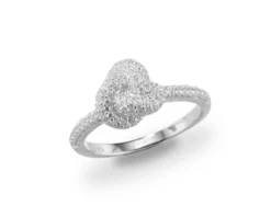 Anello nodo argento con zirconi Sovrani