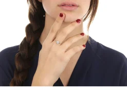 Anello oro 750‰ con diamanti Selezione zanolli