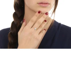 Anello oro 750‰ con diamanti Selezione zanolli