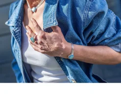 Anello riviera argento con madreperla azzurra Selezione zanolli