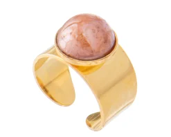 Anello seaside serenity vetro di murano topazio Murrina murano venezia