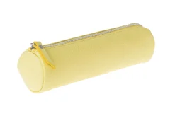 Astuccio tondo case pelle giallo Selezione zanolli