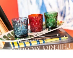 Bicchiere acqua barocco blu orion Onlylux