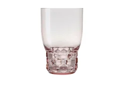 Bicchiere acqua jellies family colore rosa Kartell