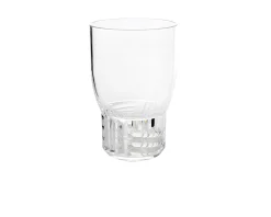 Bicchiere acqua trama colore cristallo Kartell