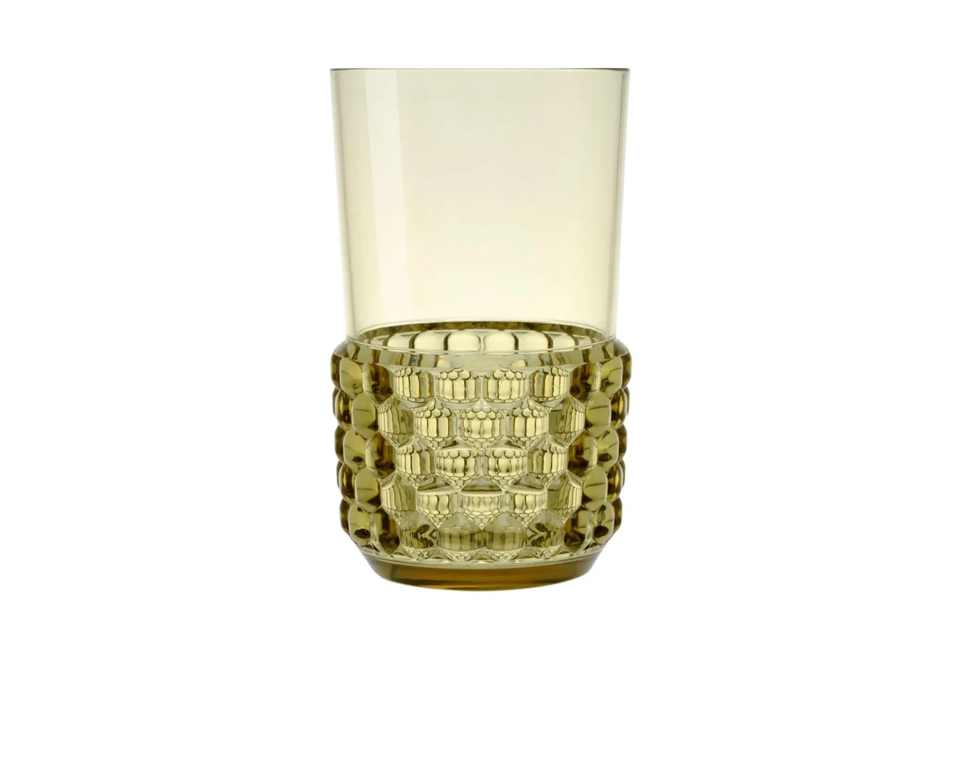 Bicchiere bibita jellies family colore verde Kartell