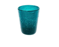Bicchiere blu petrolio Memento