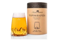 Bicchiere long drink topographic tre cime Alaskan maker
