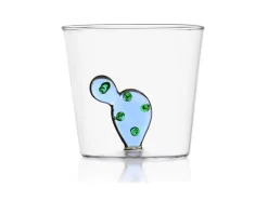 Bicchiere tumbler desert plants cactus blu Ichendorf