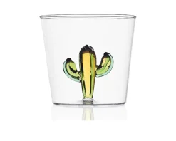 Bicchiere tumbler desert plants cactus verde ambra Ichendorf