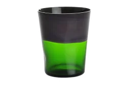 Bicchiere vino dandy vetro di murano mirtillo verde pino Nasonmoretti