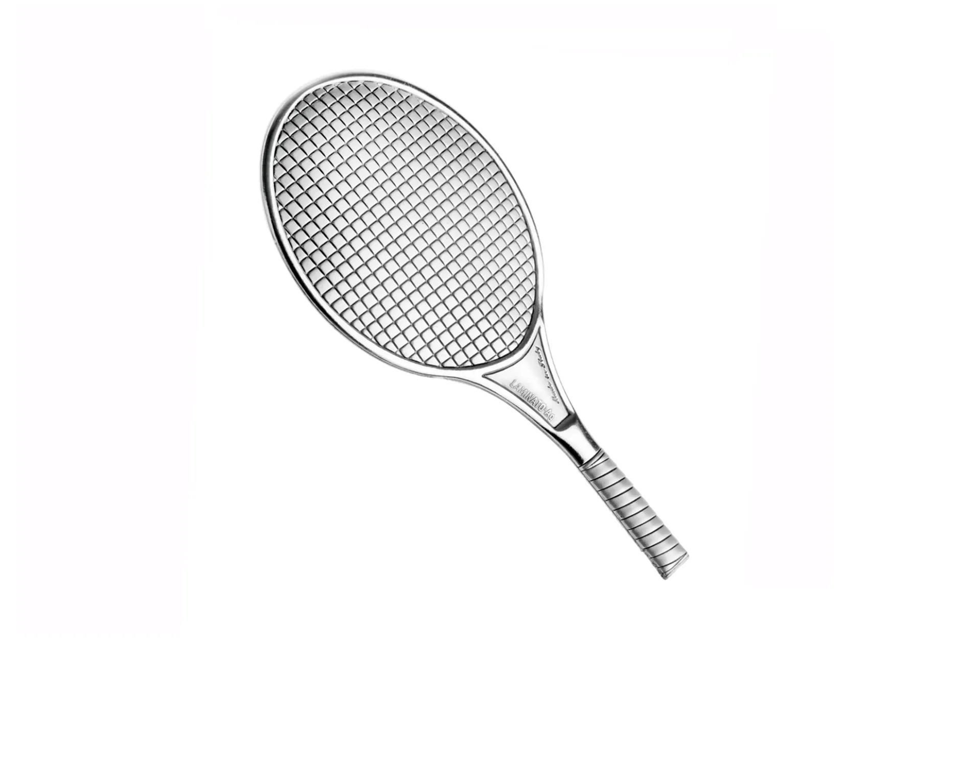 Blasone tennis argento bilaminato Selezione zanolli