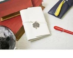 Block notes con ciondolo albero della vita e scatola Selezione zanolli