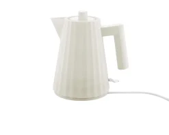 Bollitore elettrico plissè bianco Alessi