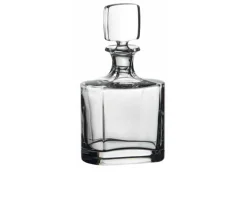 Bottiglia brandy manhattan cristallo con tappo Rogaska