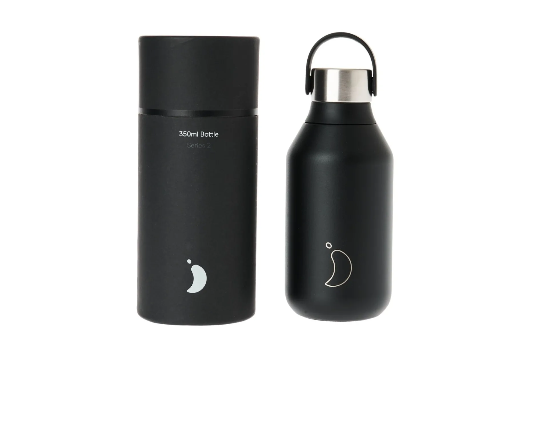 Bottiglia termica acciaio nero abisso Chilly's bottles
