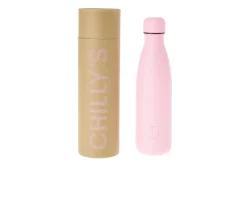 Bottiglia termica acciaio paste all pink Chilly's bottles