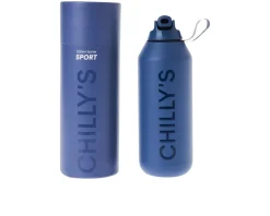 Bottiglia termica acciaio whale blue Chilly's bottles