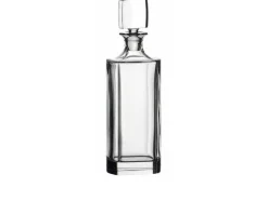 Bottiglia vodka manhattan cristallo con tappo Rogaska