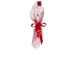 Bouquet con rosa rossa Selezione zanolli
