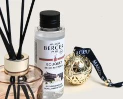 Box piccoli tesori pomelis mini bouquet e e ceramica splendeur vanillee Maison berger paris
