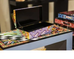 Box rectangular dipinto a mano Tom's drag