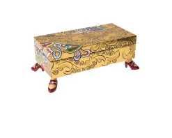 Box rectangular gold dipinto a mano Tom's drag