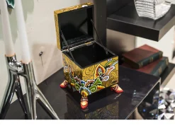Box square gold dipinto a mano Tom's drag