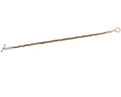 Bracciale argento con pepite rame Selezione zanolli