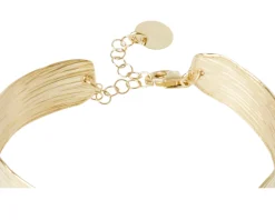 Bracciale argento dorato zigrinato Selezione zanolli