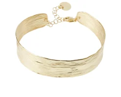 Bracciale argento dorato zigrinato Selezione zanolli