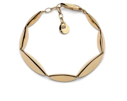 Bracciale aria argento dorato Unoaerre
