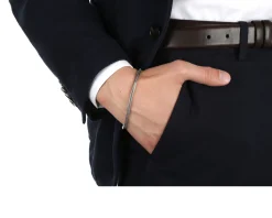 Bracciale coda di topo argento Selezione zanolli