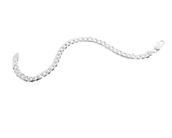 Bracciale da uomo argento con maglia grumette Selezione zanolli
