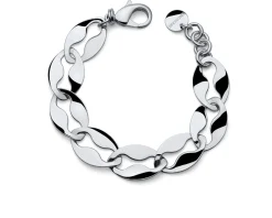 Bracciale dinamica in bronzo bianco Unoaerre