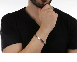 Bracciale iconic argento brunito Maria cristina sterling