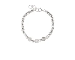 Bracciale my saint argento con tre charm Maria cristina sterling