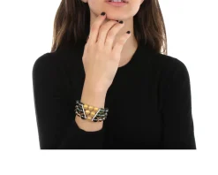 Bracciale nuance grigio ambra Antica murrina