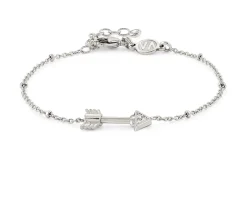 Bracciale seimia argento freccia corta e zirconi Nomination