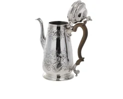 Caffettiera argento londra (gb) 1742-1743 Selezione zanolli