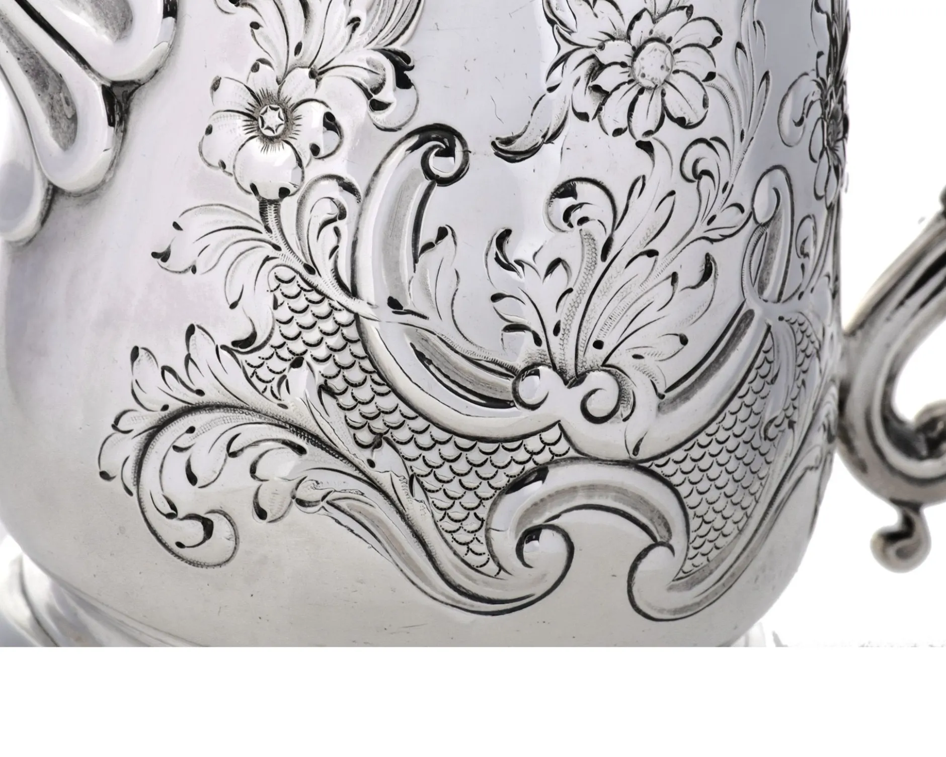 Caffettiera argento londra (gb) 1742-1743 Selezione zanolli